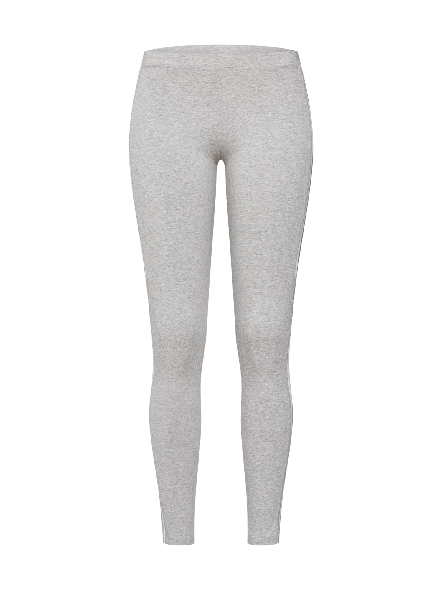 ADIDAS ORIGINALS Leggings  gri amestecat / alb