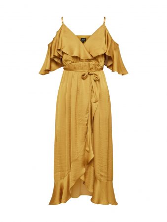 Bardot Rochie de cocktail  auriu