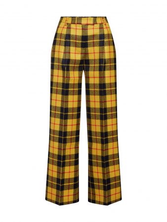 SAND COPENHAGEN Pantaloni 'Opal'  galben / negru