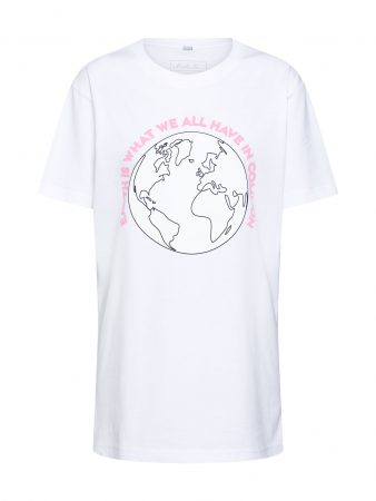 Merchcode Tricou 'Ladies Planet Earth Tee'  culori mixte / alb