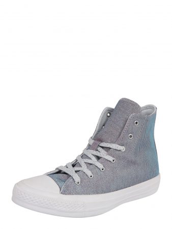 CONVERSE Sneaker înalt 'CHUCK TAYLOR ALL STAR STARWARE - HI'  albastru / gri / roz