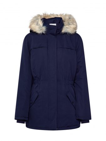 JACQUELINE De YONG Parka de iarnă 'JDYKLEO BADGE FALL PARKA JACKET OTW GUA'  albastru noapte
