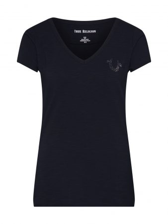 True Religion Tricou 'CREW'  negru
