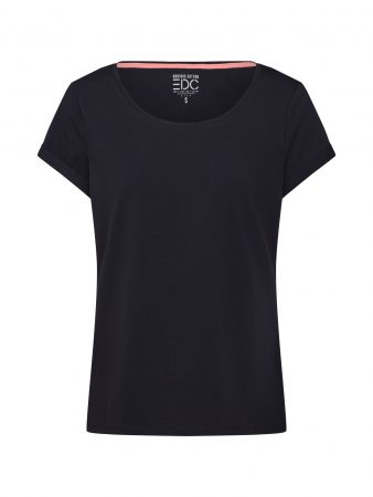 EDC BY ESPRIT Tricou 'CORE OCS FLW'  negru