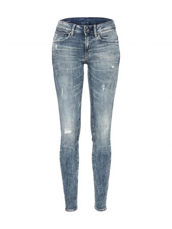 G-Star RAW Jeans 'Midge Zip'  denim albastru
