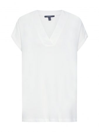 Esprit Collection Bluză 'New Fluid Visco'  offwhite