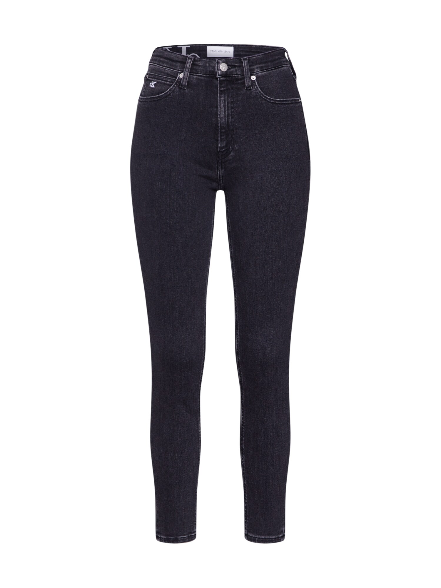 Calvin Klein Jeans Jeans 'CKJ 010 HIGH RISE SKINNY ANKLE' negru