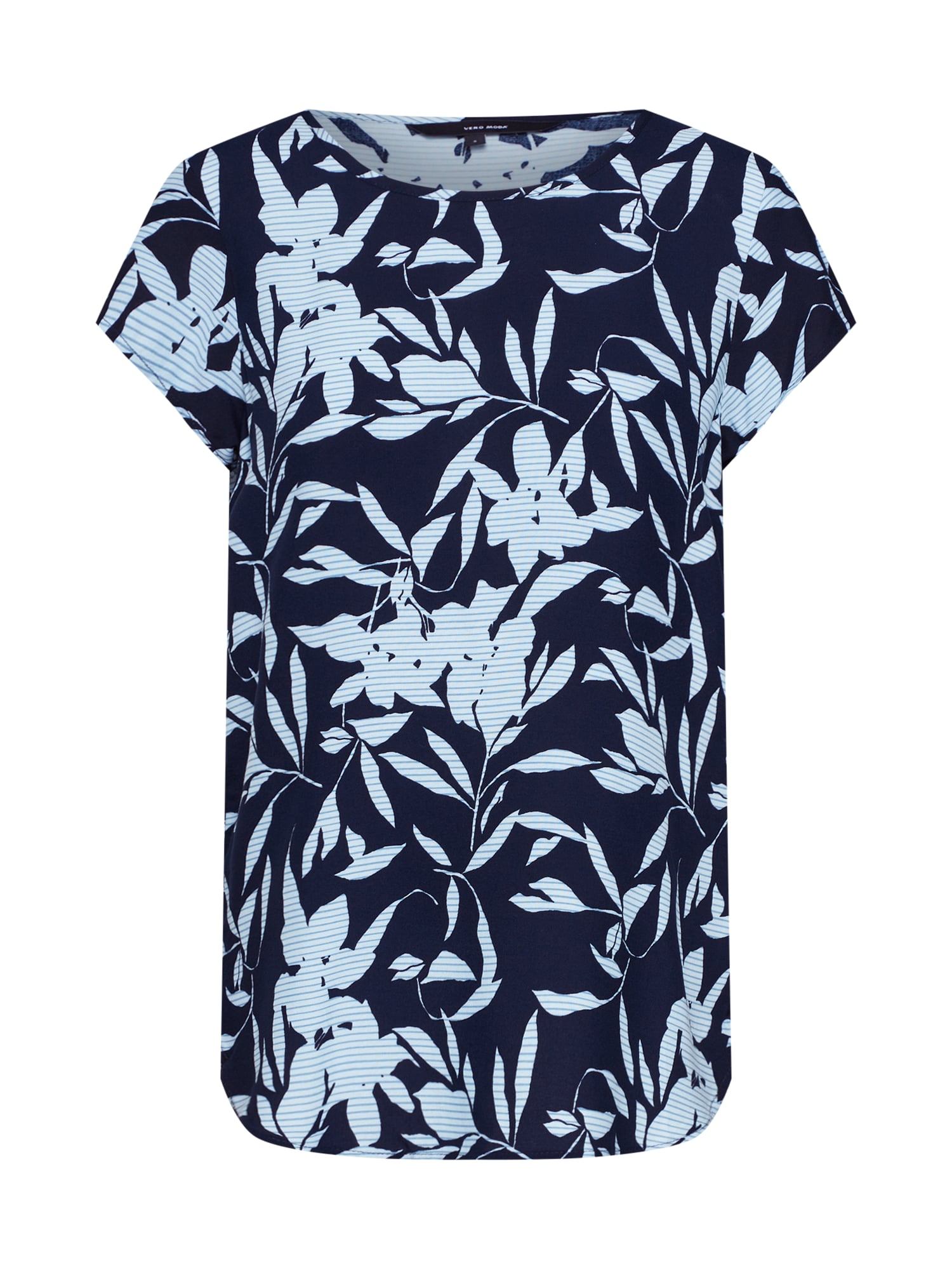 VERO MODA Bluză 'boca'  albastru noapte