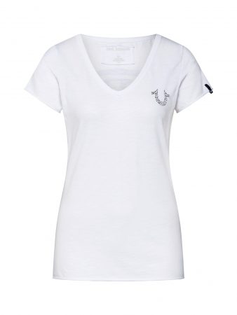 True Religion Tricou 'CREW'  alb