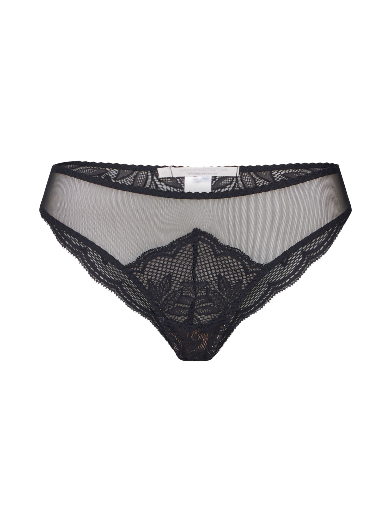 Underprotection Slip 'Victoria briefs'  negru