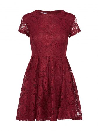 WAL G. Rochie de cocktail  roșu vin