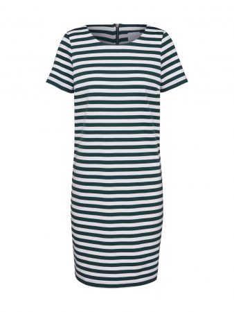 VILA Rochie 'VITinny New'  verde / alb
