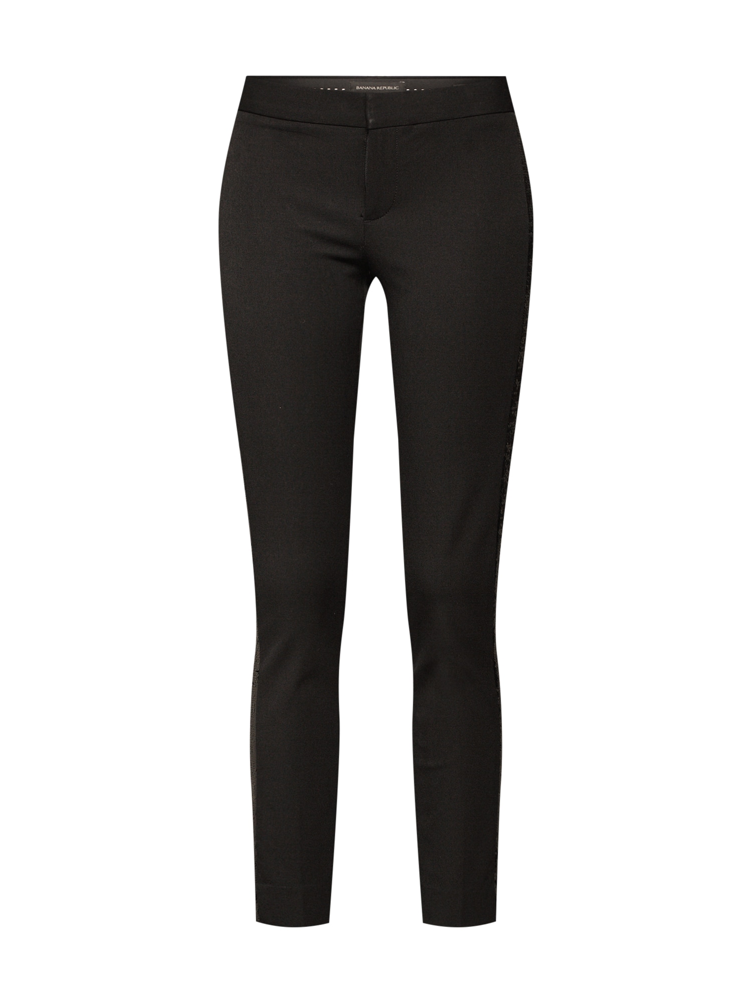 Banana Republic Pantaloni 'SLOAN SEQUENCE TUX STRIPE' negru