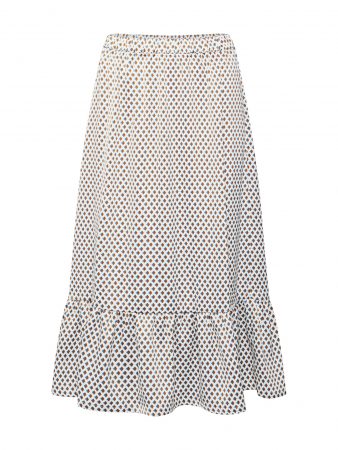 MOSS COPENHAGEN Fustă 'Kimora Karma Skirt AOP'  bej / culori mixte