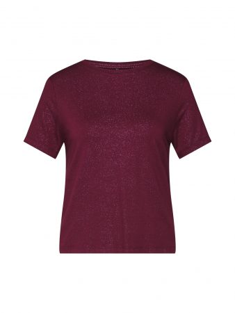 ONLY Tricou  fruct de pădure / argintiu