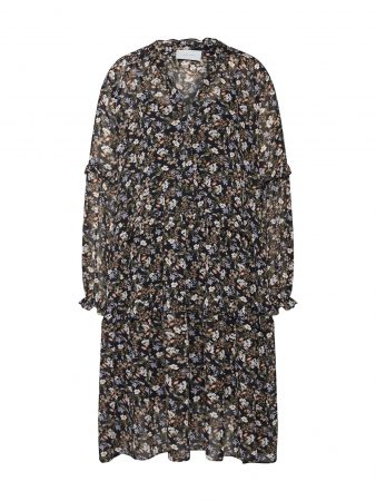 Neo Noir Rochie tip bluză 'Hampton Flower'  negru