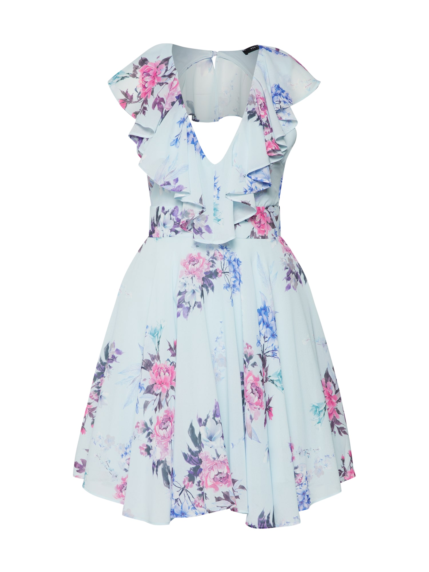 TFNC Rochie de cocktail  albastru deschis