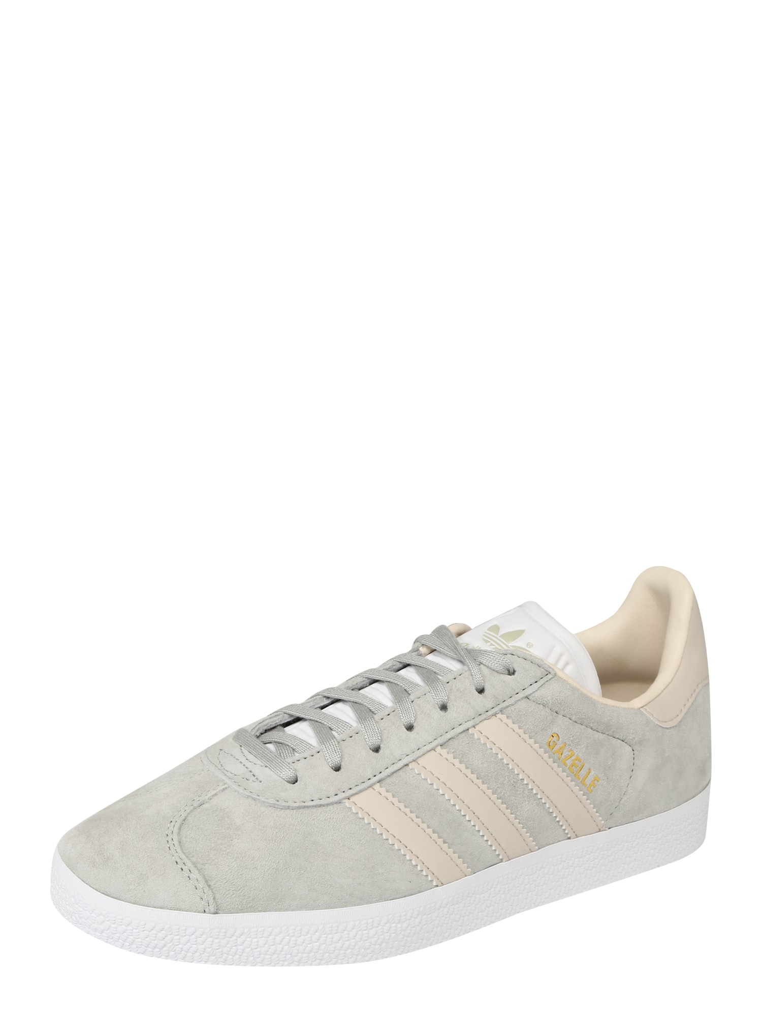 ADIDAS ORIGINALS Sneaker low 'Gazelle W'  gri metalic / alb