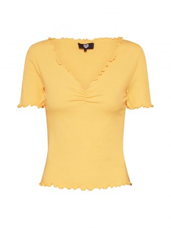 CATWALK JUNKIE Tricou 'TS BELLA'  galben