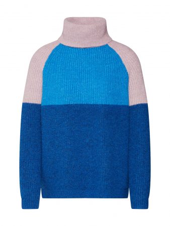 ONLY Pulover 'CORA'  albastru / moveină