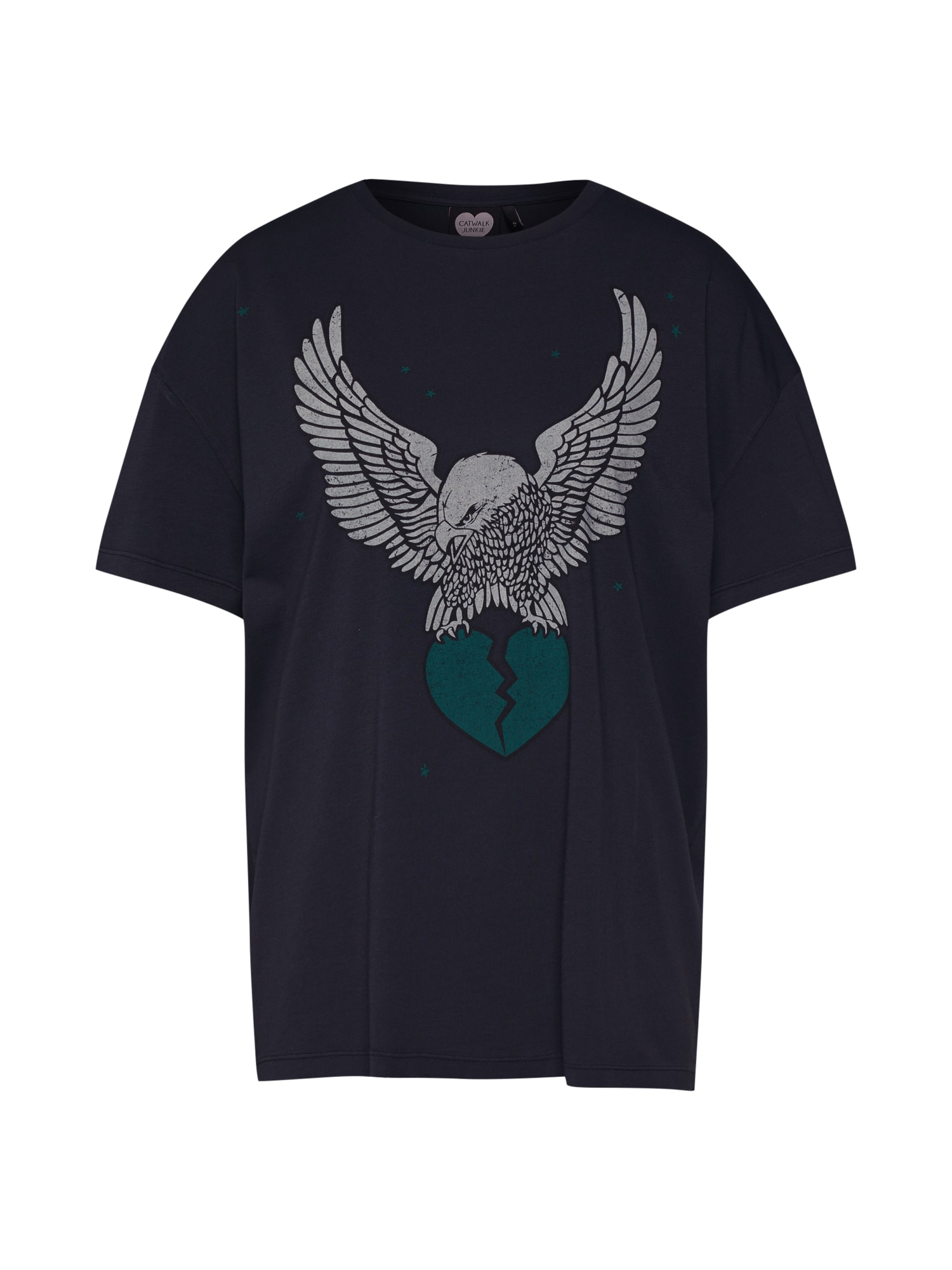 CATWALK JUNKIE Tricou 'TS EAGLE'  gri