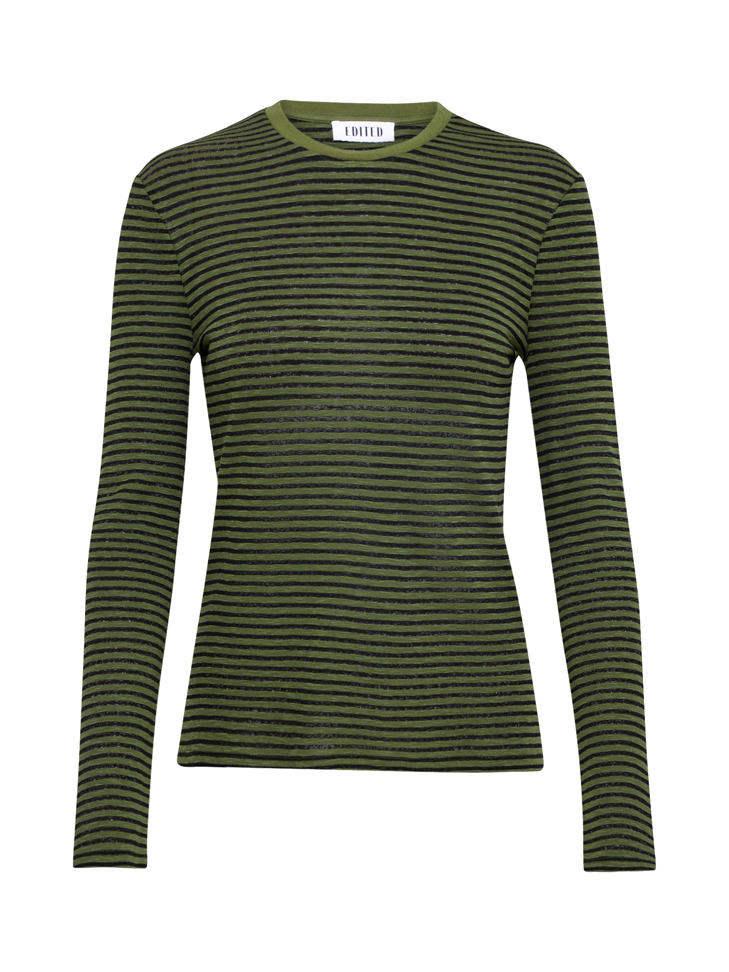 EDITED Tricou 'Jenna'  kaki / negru