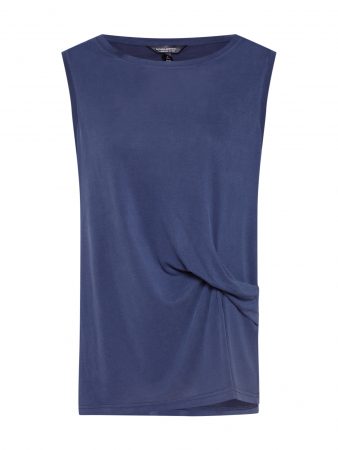 Banana Republic Top 'SL SANDWASH TUCK FRONT TANK'  navy