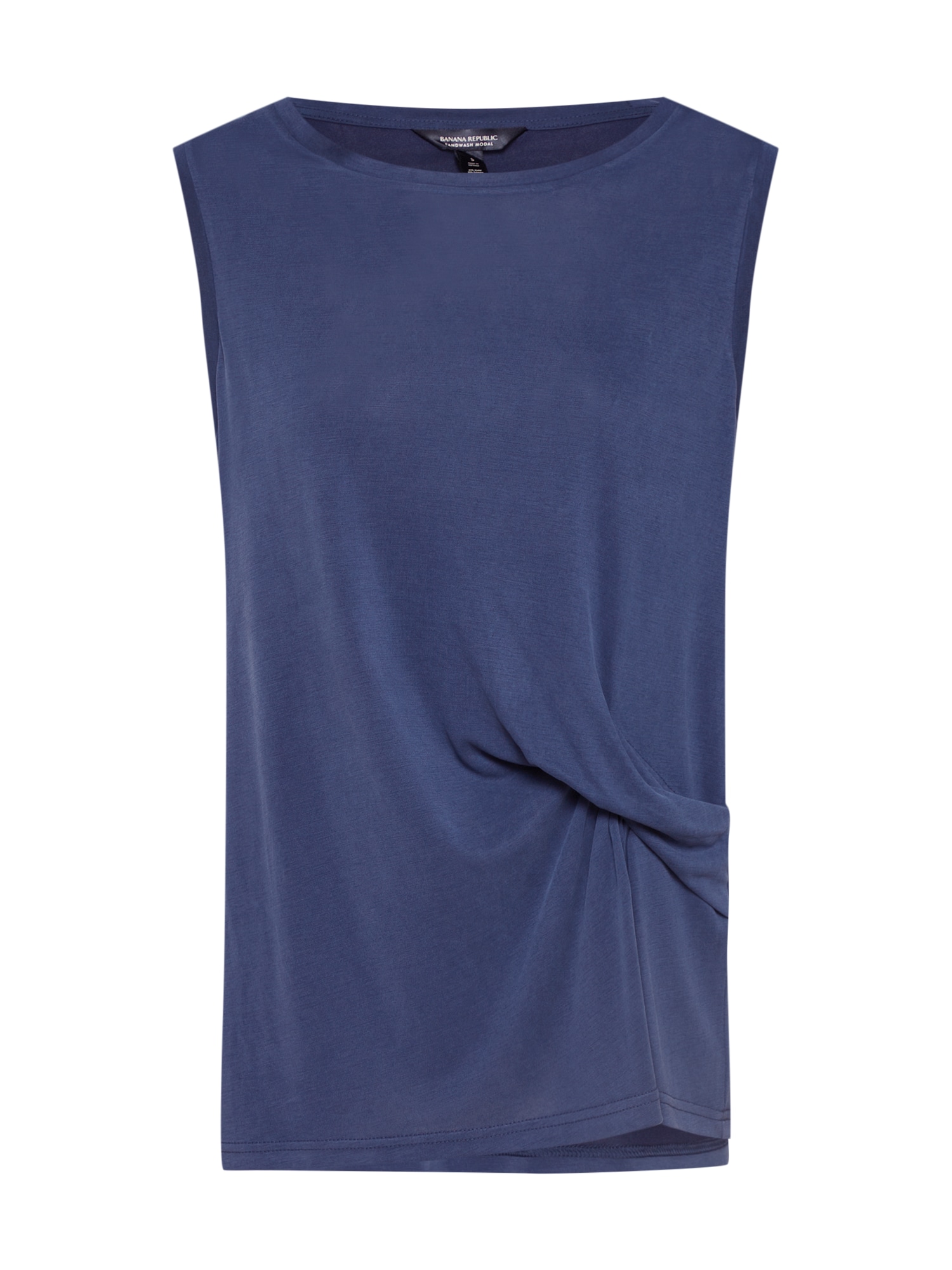 Banana Republic Top 'SL SANDWASH TUCK FRONT TANK' navy