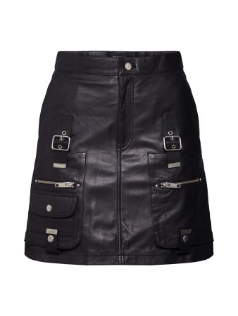 The Kooples Fustă 'FJUP19010K'  negru