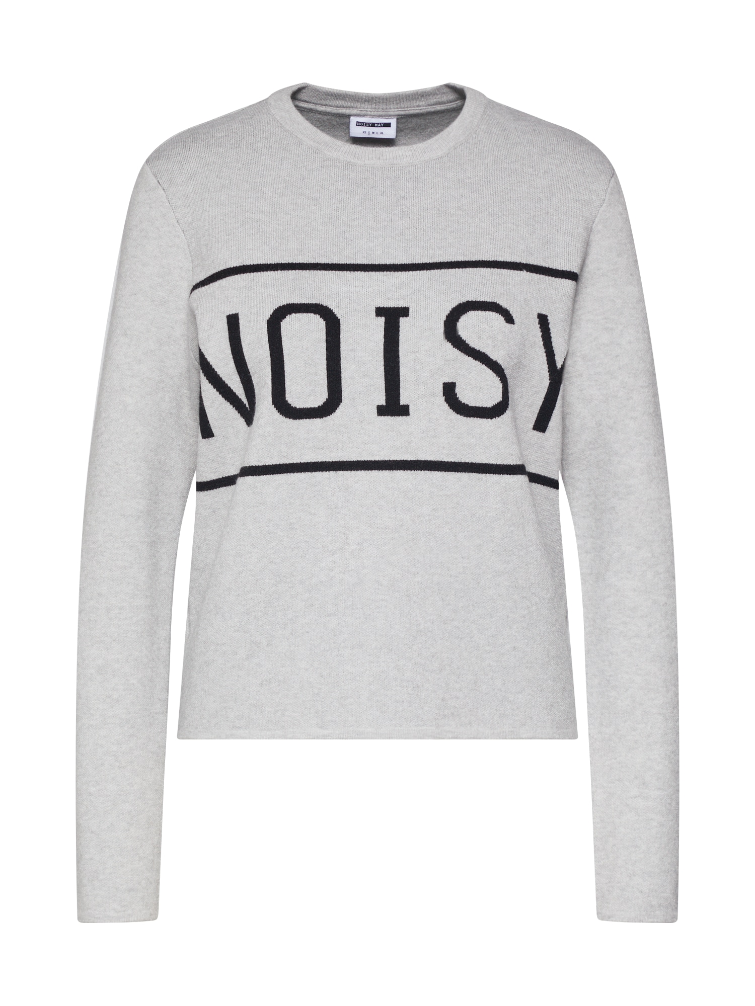 Noisy May Pulover 'NOISY'  gri deschis / negru