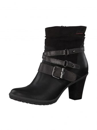 S.Oliver Botine  negru
