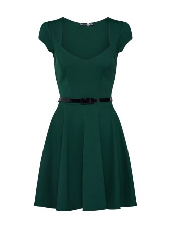 Boohoo Rochie 'Lara'  verde