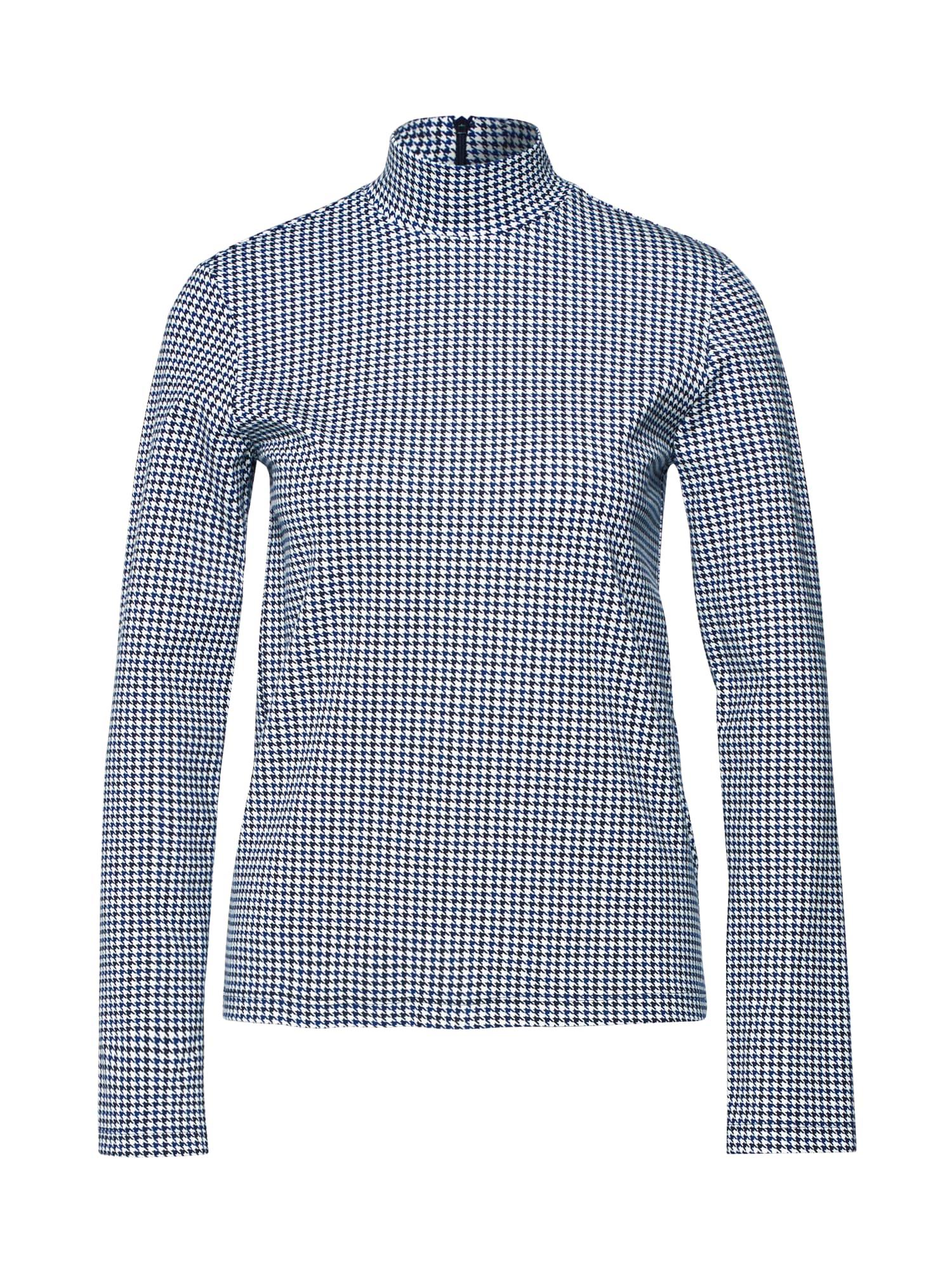 EDITED Tricou 'Ileana'  albastru / navy / alb