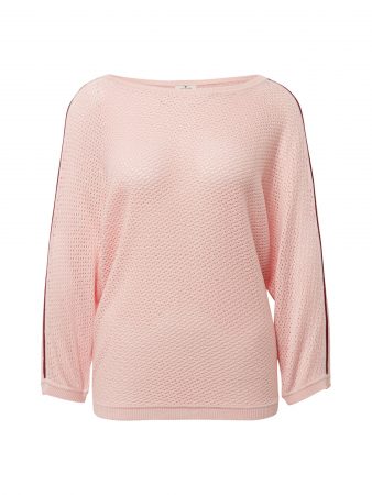 TOM TAILOR Pulover  roz / roși aprins