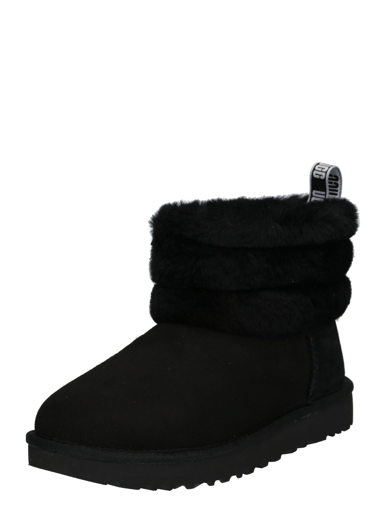 UGG Bocanci de zăpadă 'FLUFF MINI QUILTED'  negru