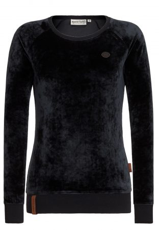 Naketano Bluză de molton  negru
