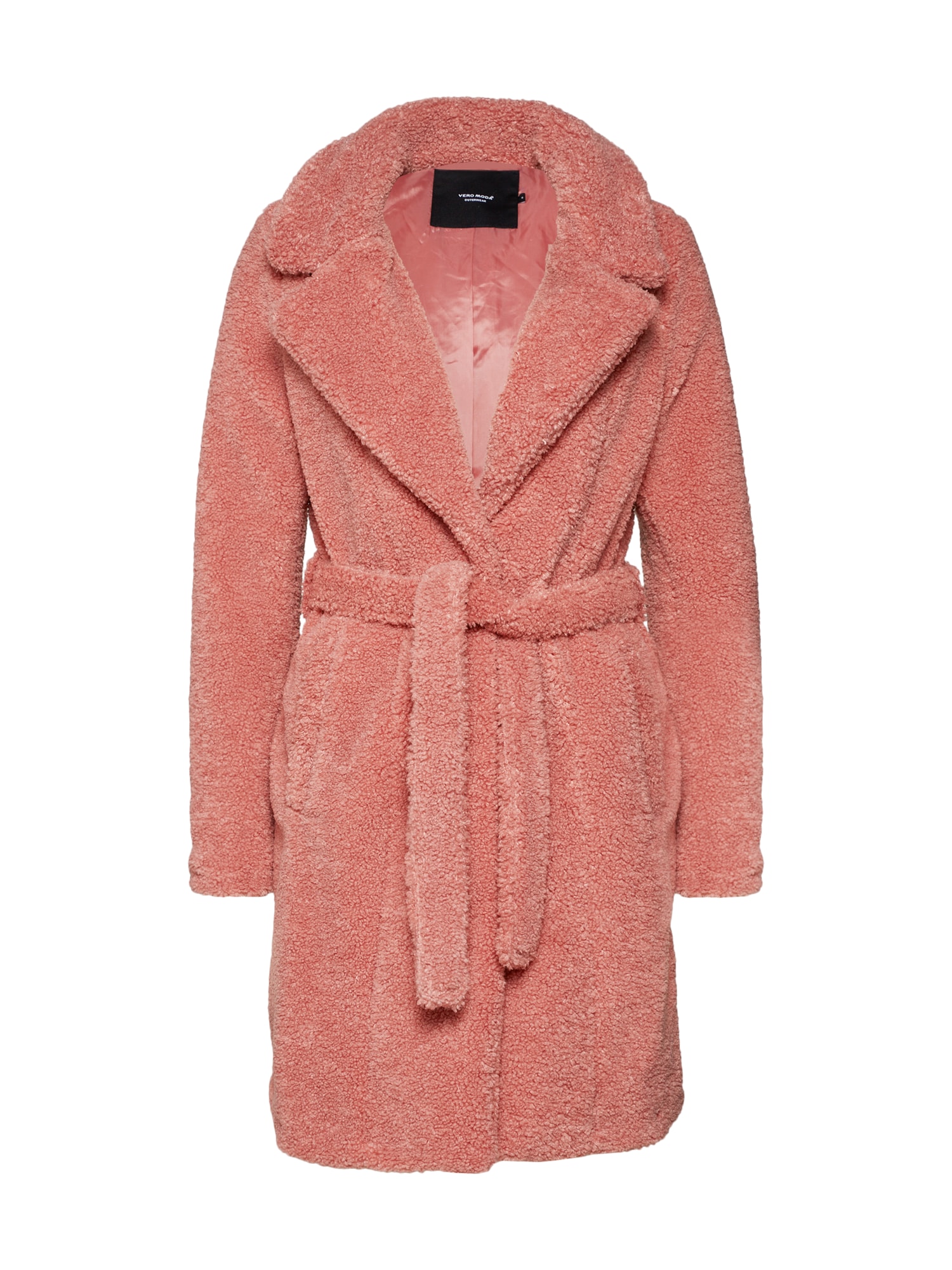 VERO MODA Palton de primăvară-toamnă roze