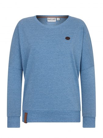 Naketano Bluză de molton 'Analbella'  albastru deschis