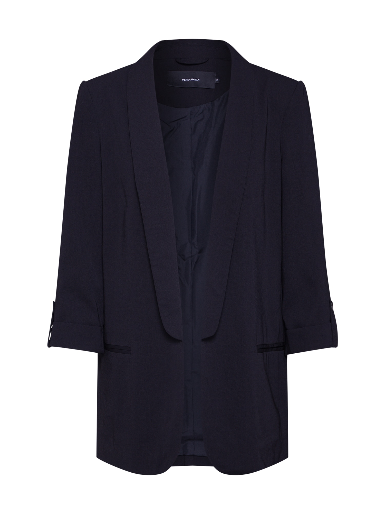 VERO MODA Sacou 'VMYIKI 3/4 SLEEVE BLAZER' negru