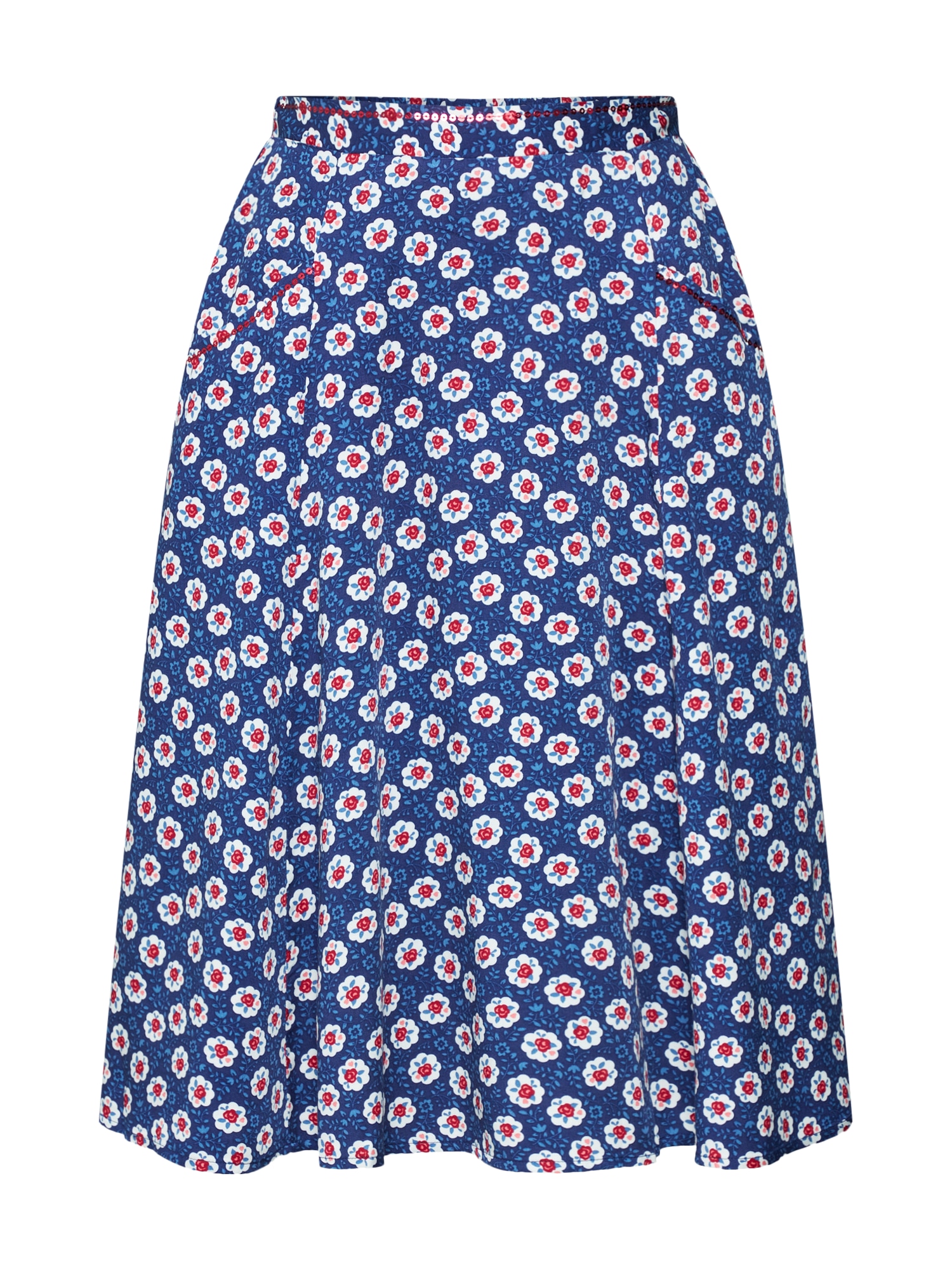 Blutsgeschwister Fustă 'glamourous grace skirt'  albastru / alb