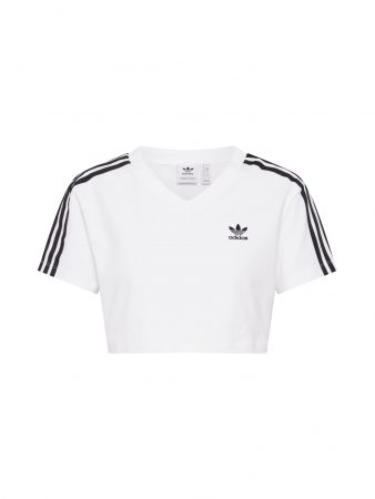 ADIDAS ORIGINALS Tricou  negru / alb