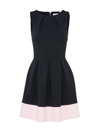 Closet London Rochie de cocktail  roz / negru