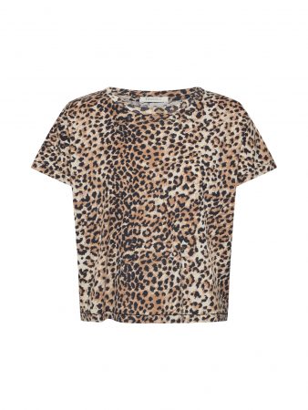 Ragdoll LA Tricou 'Cropped Tee'  maro