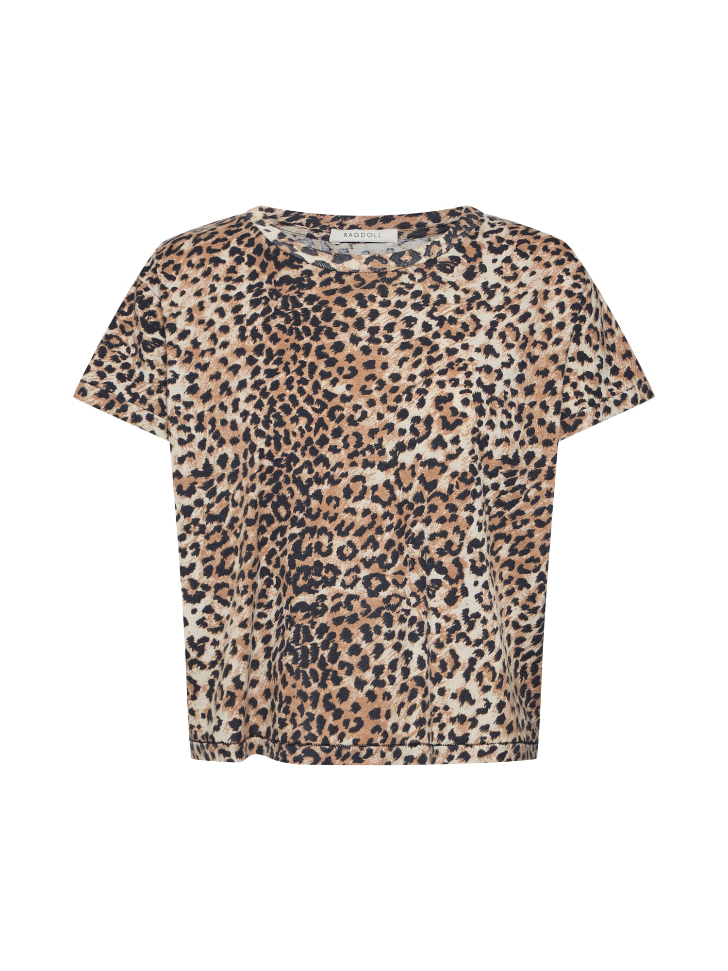 Ragdoll LA Tricou 'Cropped Tee' maro