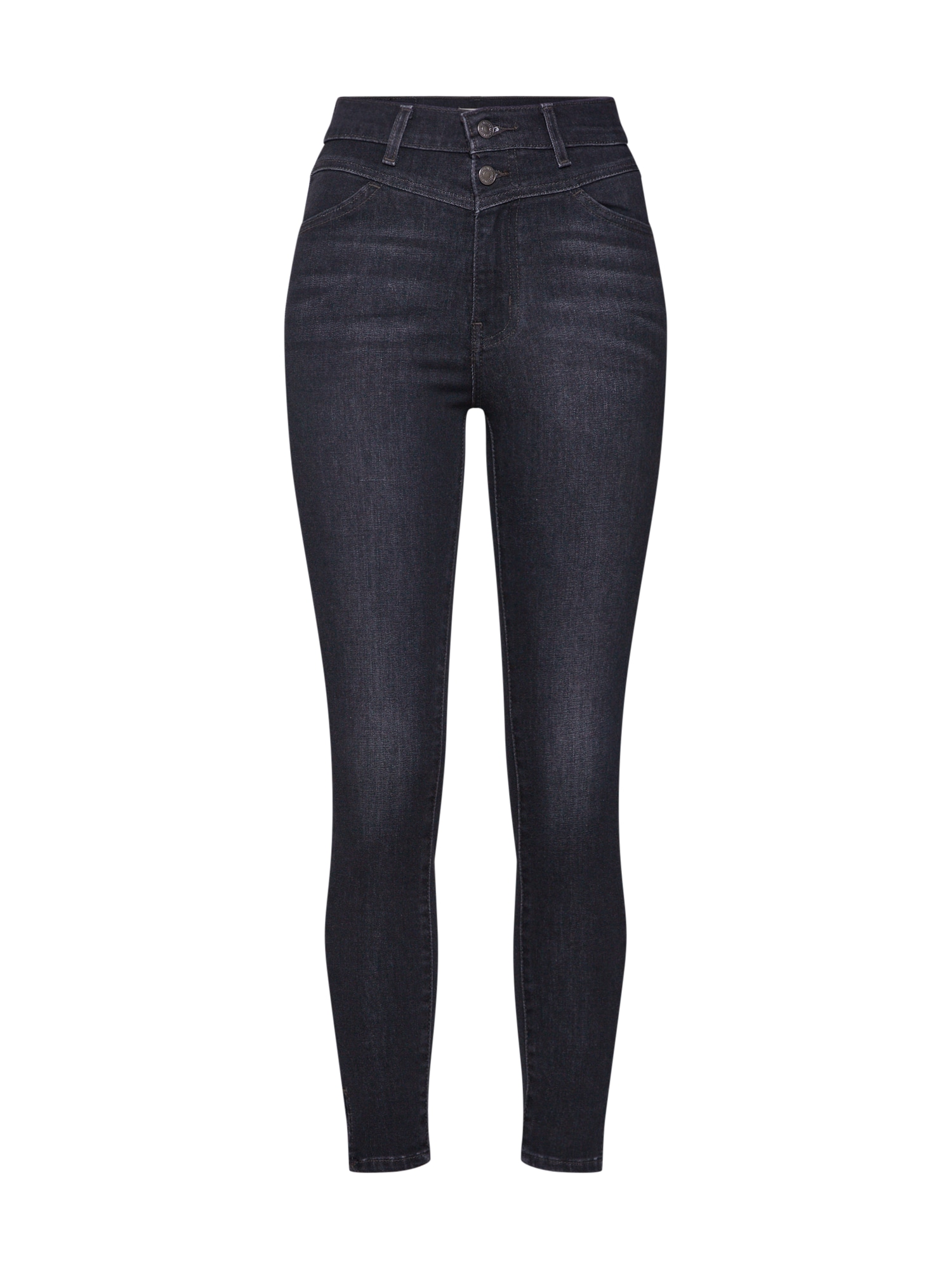 LEVI'S Jeans 'MILE HIGH ANKLE YOKE' negru