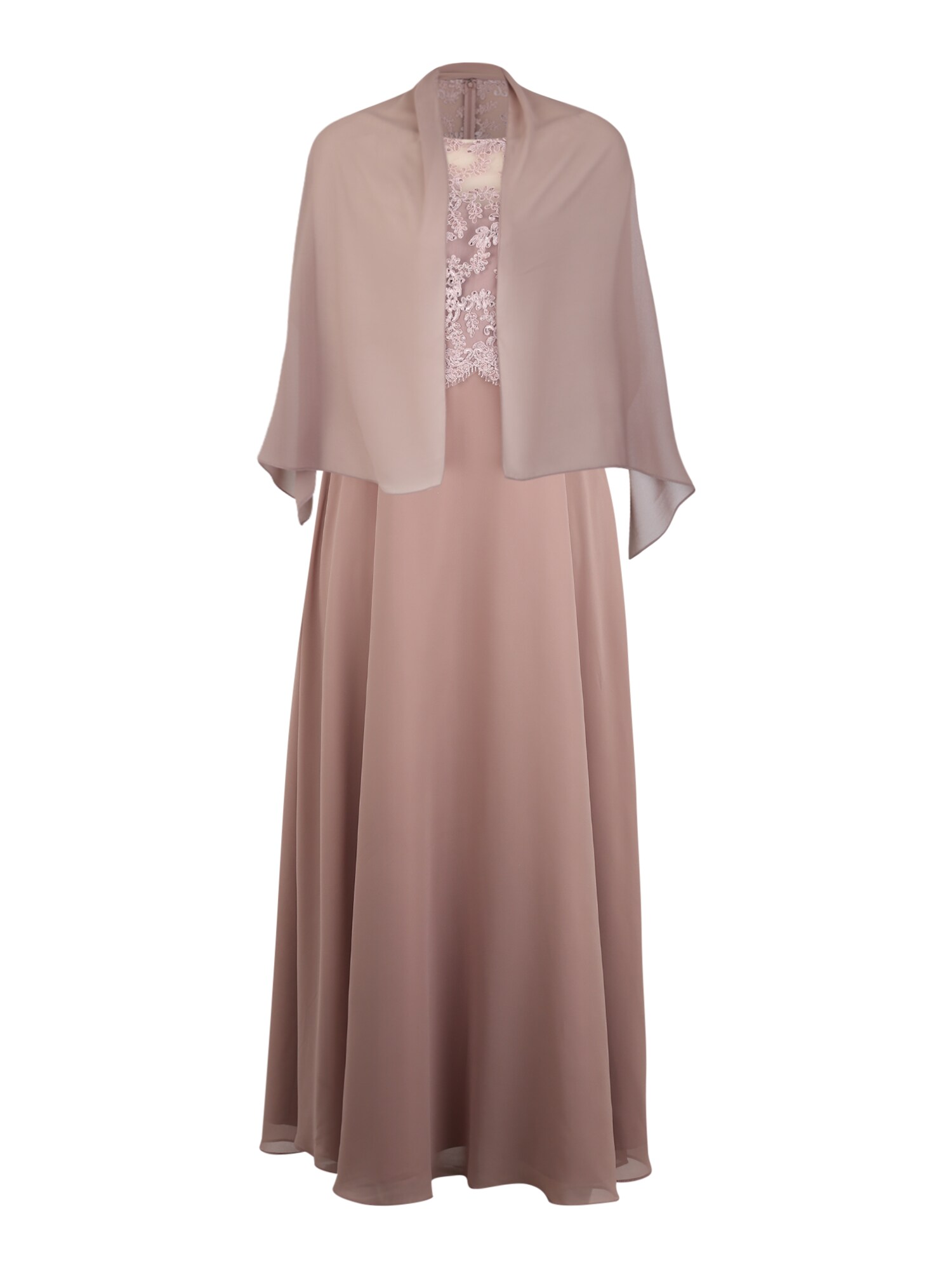 My Mascara Curves Rochie de seară 'LACE' moveină