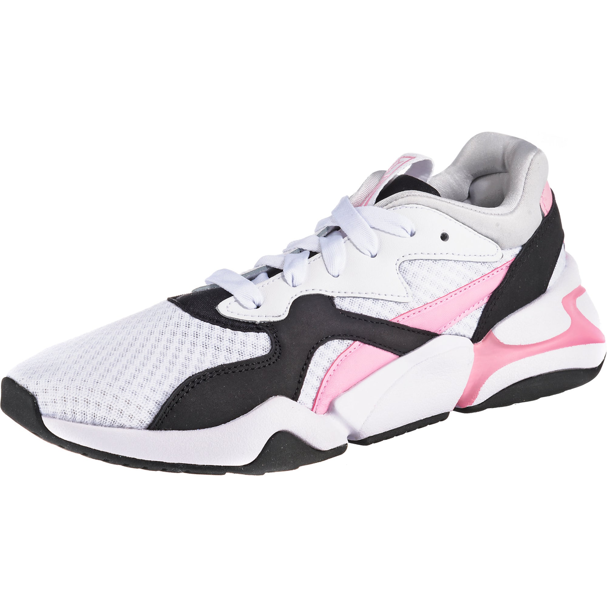 PUMA Sneaker low 'Nova 90'S Bloc' roz / negru / alb