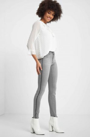 Jeggings cu dungi laterale