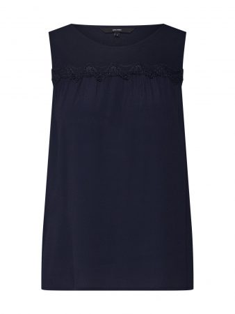 VERO MODA Bluză 'ALEXIS SL TOP WVN'  albastru noapte