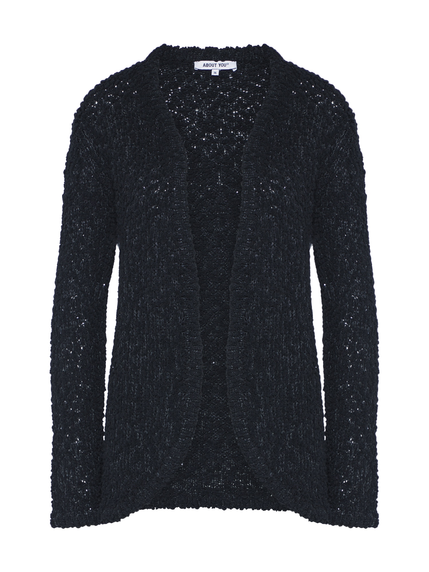 ABOUT YOU Geacă tricotată 'Tilda'  negru